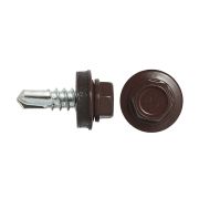 Саморез 4,8 х 70 мм RAL 8017 (коричневый)